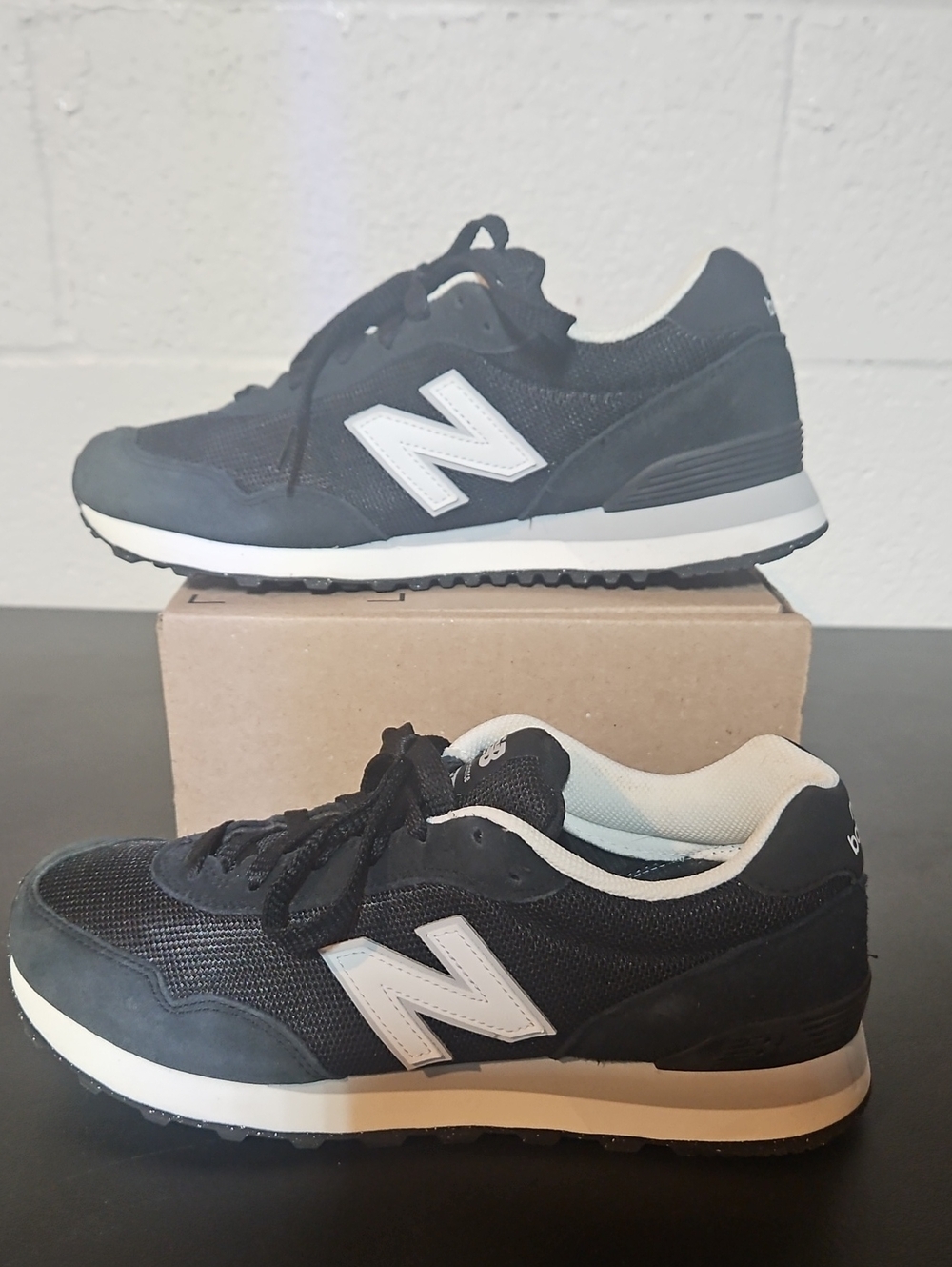 New Balance Black and White Women's Casual Sneaker